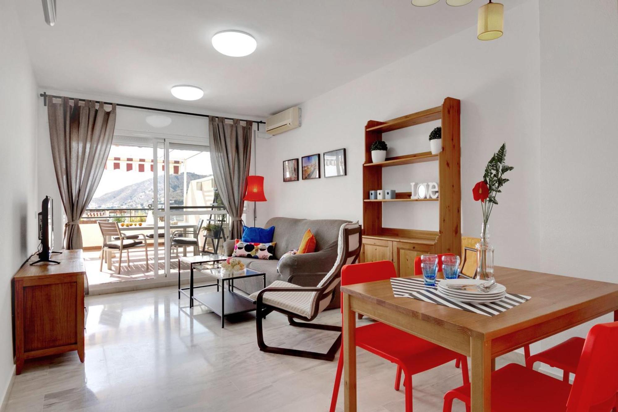 Del Parque Flats - Golf & Beach Terrace Малага Екстериор снимка